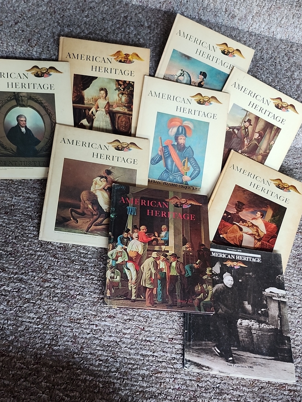 Collections Of American Heritage Magazines 1955~1978
